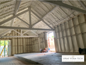 Spray Foam Barn Insulation
