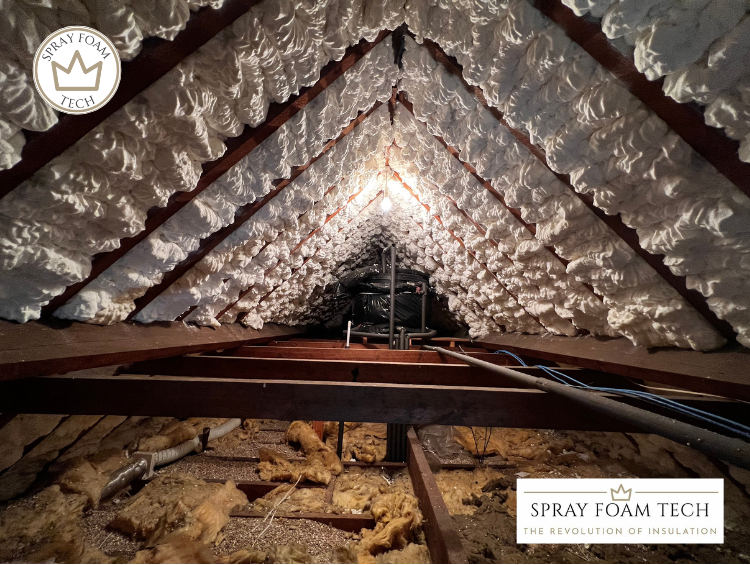 Spray Foam Attic Insulation